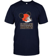 Nfl Cleveland Browns Mickey Mouse Team Men's T-Shirt Men's T-Shirt - FordPhuMy