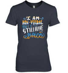 Special Needs NonVerbal Autism Awesome Women's Premium T-Shirt Women's Premium T-Shirt - FordPhuMy