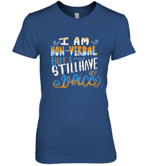 Special Needs NonVerbal Autism Awesome Women's Premium T-Shirt Women's Premium T-Shirt - FordPhuMy