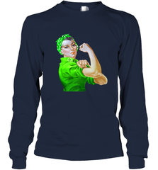 Rosie The Riveter St Patricks Day Long Sleeve T-Shirt Long Sleeve T-Shirt - FordPhuMy