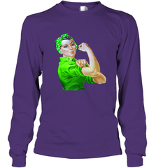 Rosie The Riveter St Patricks Day Long Sleeve T-Shirt Long Sleeve T-Shirt - FordPhuMy
