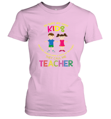 They Call Me Teacher School Kids Fun Appreciation Women's T-Shirt Women's T-Shirt - FordPhuMy