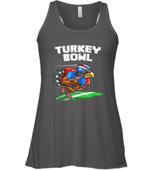 Cool Turkey Bowl _ Funny Thanksgiving Football Player Gift Women's Racerback Tank Women's Racerback Tank - FordPhuMy