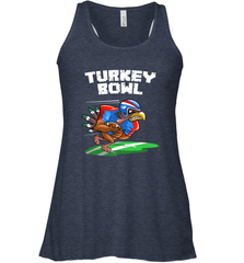 Cool Turkey Bowl _ Funny Thanksgiving Football Player Gift Women's Racerback Tank Women's Racerback Tank - FordPhuMy