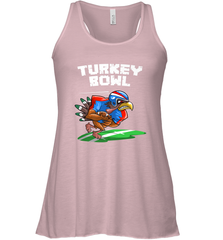 Cool Turkey Bowl _ Funny Thanksgiving Football Player Gift Women's Racerback Tank Women's Racerback Tank - FordPhuMy