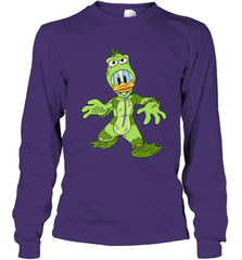 Disney Donald Duck Monster Halloween Costume Long Sleeve T-Shirt Long Sleeve T-Shirt - FordPhuMy