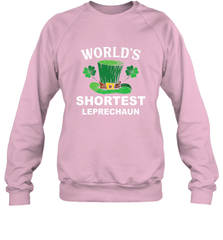 Shortest Leprechaun Funny Family St. Patrick's Day Crewneck Sweatshirt Crewneck Sweatshirt - FordPhuMy