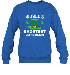 Shortest Leprechaun Funny Family St. Patrick's Day Crewneck Sweatshirt Crewneck Sweatshirt - FordPhuMy