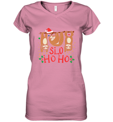 Sloth Christmas Women's V-Neck T-Shirt Women's V-Neck T-Shirt - FordPhuMy