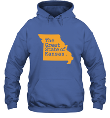 The Great State Of Kansas Hooded Sweatshirt Hooded Sweatshirt - FordPhuMy