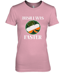 Irish I Was Faster Funny Running St Patricks Day Women's Premium T-Shirt Women's Premium T-Shirt - FordPhuMy