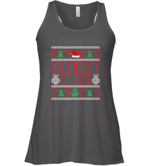 Oldest Claus Santa Hat Christmas Gift Matching Family Ugly Women's Racerback Tank Women's Racerback Tank - FordPhuMy