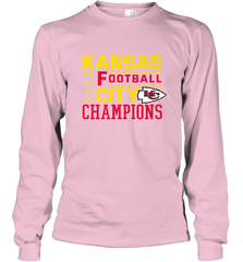 Kansas City Football Champions Vintage KC Distressed Gift Long Sleeve T-Shirt Long Sleeve T-Shirt - FordPhuMy