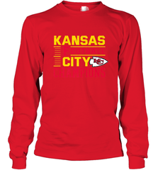 Kansas City Football Champions Vintage KC Distressed Gift Long Sleeve T-Shirt Long Sleeve T-Shirt - FordPhuMy