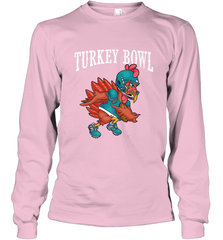 Cool Turkey Bowl _ Funny Thanksgiving Football Player Long Sleeve T-Shirt Long Sleeve T-Shirt - FordPhuMy