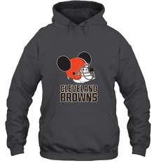 Nfl Cleveland Browns Mickey Mouse Team Hooded Sweatshirt Hooded Sweatshirt - FordPhuMy