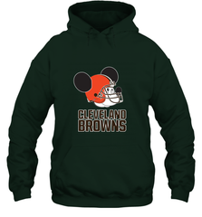 Nfl Cleveland Browns Mickey Mouse Team Hooded Sweatshirt Hooded Sweatshirt - FordPhuMy