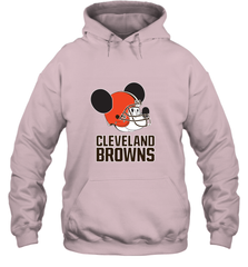 Nfl Cleveland Browns Mickey Mouse Team Hooded Sweatshirt Hooded Sweatshirt - FordPhuMy