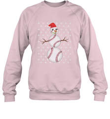 UGLY CHRISTMAS Baseball Snowman Holiday Santa Funny Men Gift Crewneck Sweatshirt Crewneck Sweatshirt - FordPhuMy