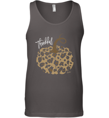 Mens Womens Thankful Pumpkin Fall Leopard Print Men's Tank Top Men's Tank Top - FordPhuMy