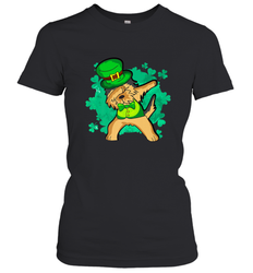 Dabbing Irish Terrier Dog Leprechaun St Patricks Day Ireland Women's T-Shirt