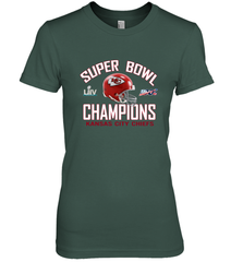 NFL super bowl Kansas City Chiefs Logo Helmet champions Women's Premium T-Shirt Women's Premium T-Shirt - FordPhuMy