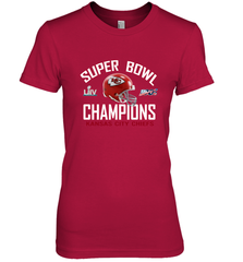 NFL super bowl Kansas City Chiefs Logo Helmet champions Women's Premium T-Shirt Women's Premium T-Shirt - FordPhuMy