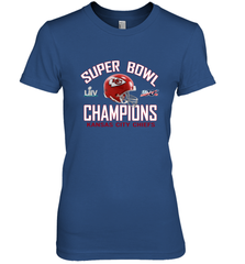 NFL super bowl Kansas City Chiefs Logo Helmet champions Women's Premium T-Shirt Women's Premium T-Shirt - FordPhuMy