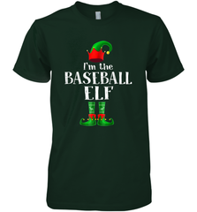 I'm The Baseball Elf Matching Family Pajama Christmas Men's Premium T-Shirt Men's Premium T-Shirt - FordPhuMy