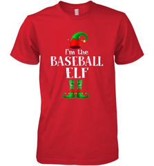 I'm The Baseball Elf Matching Family Pajama Christmas Men's Premium T-Shirt Men's Premium T-Shirt - FordPhuMy