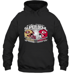 NFL Super bowl San Francisco 49ers vs. Kansas City Chiefs Hooded Sweatshirt