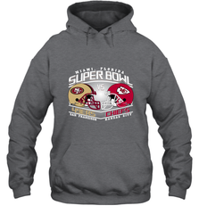 NFL Super bowl San Francisco 49ers vs. Kansas City Chiefs Hooded Sweatshirt Hooded Sweatshirt - FordPhuMy