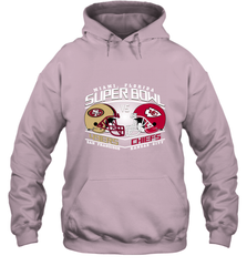 NFL Super bowl San Francisco 49ers vs. Kansas City Chiefs Hooded Sweatshirt Hooded Sweatshirt - FordPhuMy