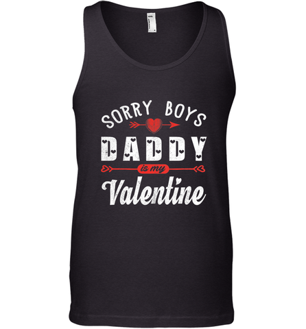 Funny Valentine's Day Present For Your Little Girl, Daughter Men's Tank Top Men's Tank Top / Black / XS Men's Tank Top - FordPhuMy