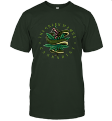 The Green Mamba, Cannabist, Weed Grower Pot Smoker Men's T-Shirt Men's T-Shirt - FordPhuMy