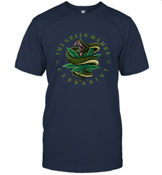 The Green Mamba, Cannabist, Weed Grower Pot Smoker Men's T-Shirt