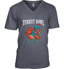 Cool Turkey Bowl _ Funny Thanksgiving Football Player Men's V-Neck Men's V-Neck - FordPhuMy