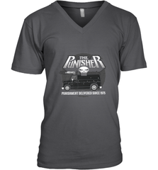 Marvel The Punisher Battle Van Since 1975 Men's V-Neck Men's V-Neck - FordPhuMy