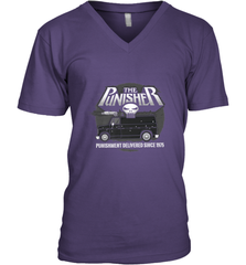Marvel The Punisher Battle Van Since 1975 Men's V-Neck Men's V-Neck - FordPhuMy