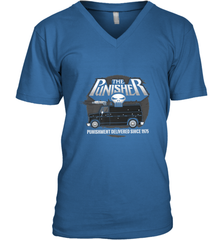 Marvel The Punisher Battle Van Since 1975 Men's V-Neck Men's V-Neck - FordPhuMy