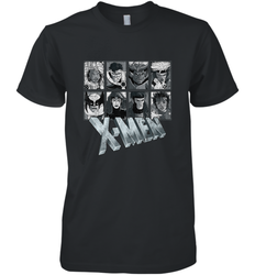 Marvel X Men Animated Series Halftone Retro 90s Men's Premium T-Shirt