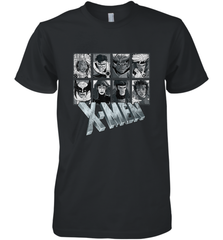 Marvel X Men Animated Series Halftone Retro 90s Men's Premium T-Shirt Men's Premium T-Shirt - FordPhuMy