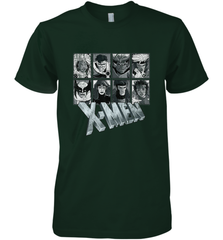 Marvel X Men Animated Series Halftone Retro 90s Men's Premium T-Shirt Men's Premium T-Shirt - FordPhuMy
