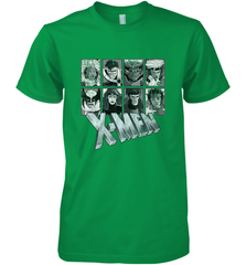 Marvel X Men Animated Series Halftone Retro 90s Men's Premium T-Shirt Men's Premium T-Shirt - FordPhuMy