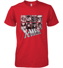 Marvel X Men Animated Series Halftone Retro 90s Men's Premium T-Shirt Men's Premium T-Shirt - FordPhuMy