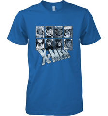 Marvel X Men Animated Series Halftone Retro 90s Men's Premium T-Shirt Men's Premium T-Shirt - FordPhuMy