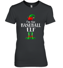 I'm The Baseball Elf Matching Family Pajama Christmas Women's Premium T-Shirt Women's Premium T-Shirt - FordPhuMy