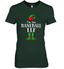 I'm The Baseball Elf Matching Family Pajama Christmas Women's Premium T-Shirt Women's Premium T-Shirt - FordPhuMy