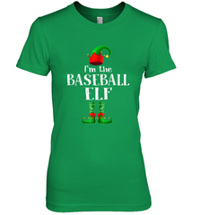 I'm The Baseball Elf Matching Family Pajama Christmas Women's Premium T-Shirt Women's Premium T-Shirt - FordPhuMy