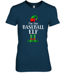 I'm The Baseball Elf Matching Family Pajama Christmas Women's Premium T-Shirt Women's Premium T-Shirt - FordPhuMy
